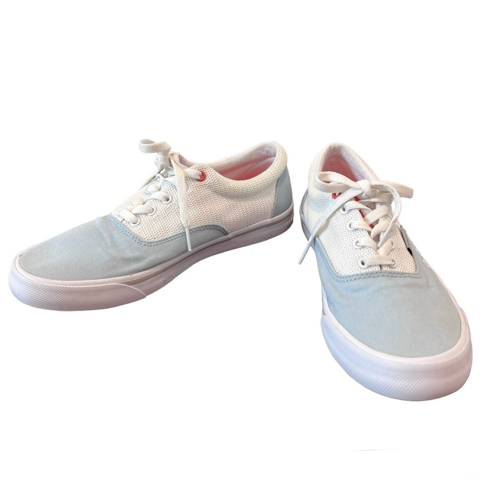 Columbia Women's Slack Water PFG Lace Boat Shoe -Size 9(USA) - Light Blue/White